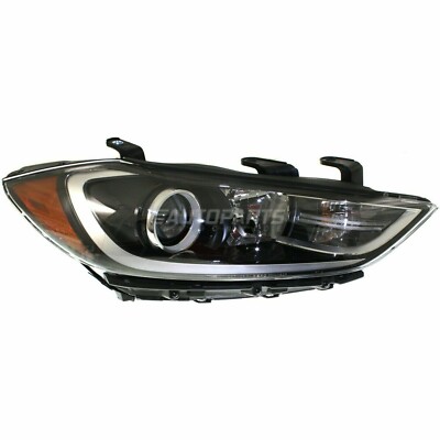 New Right Side Halogen Head Lamp Assembly Fits 2017-18 Hyundai Elantra HY2503206