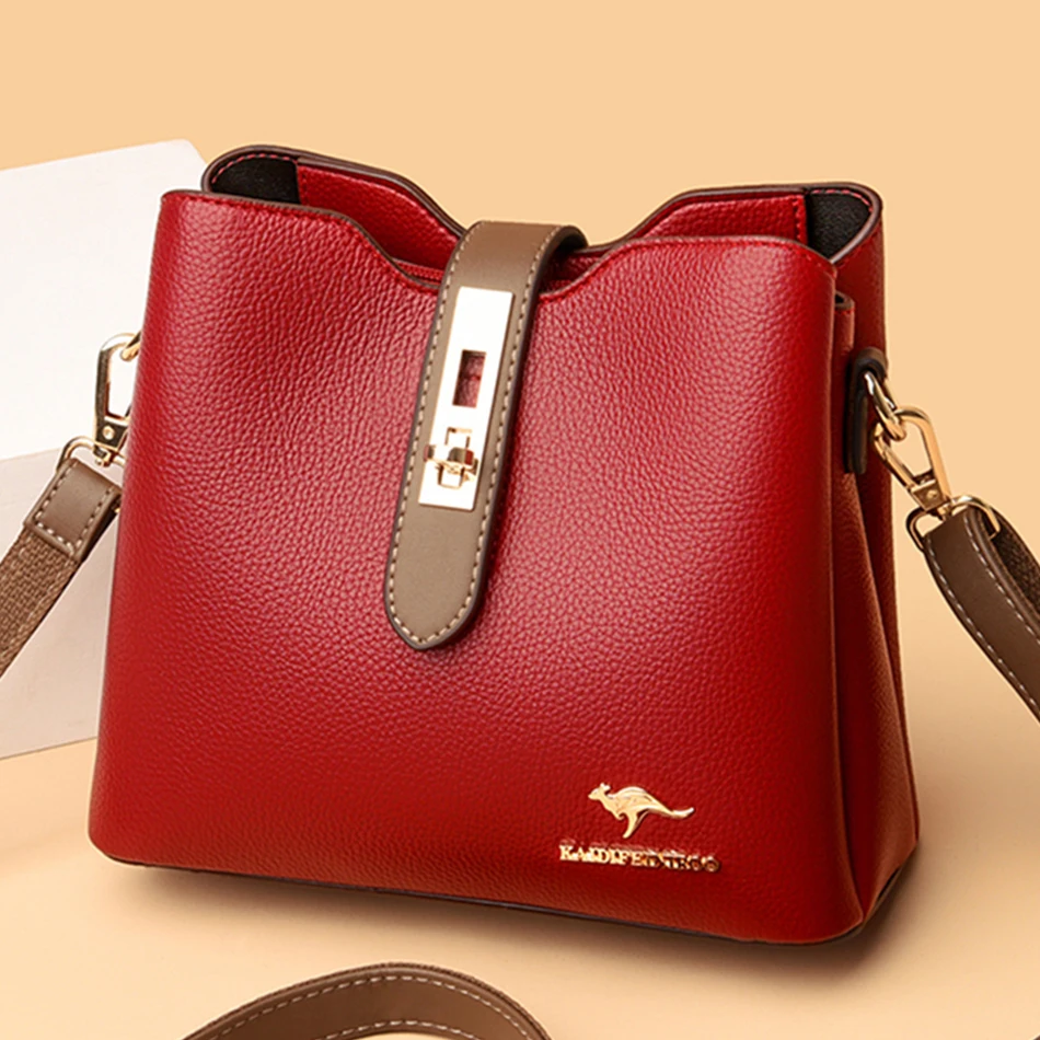 Shoulder Bags for Women Leather Crossbody Handbags Tote Satchel Messenger Purse
