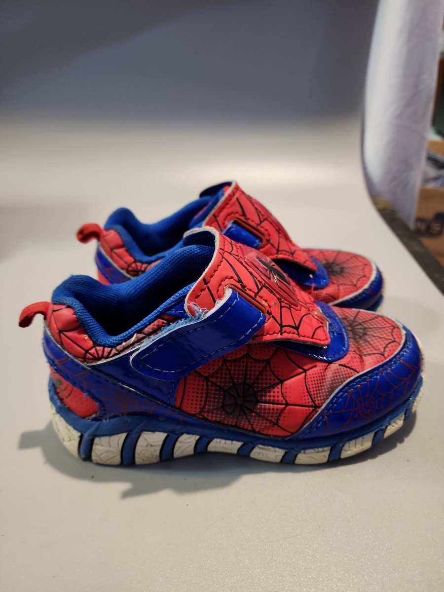 spiderman light up shoes