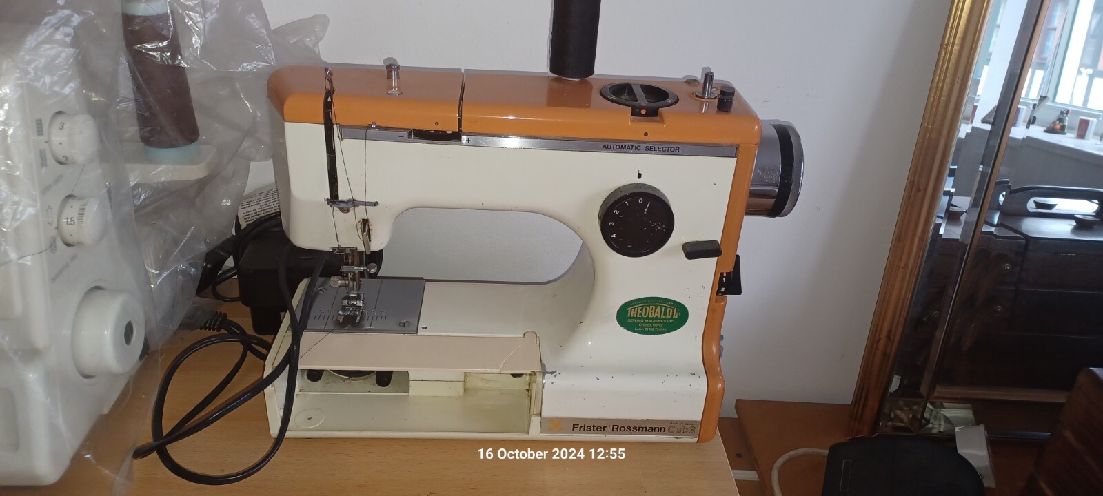 Theobald Frister Rossman sewing machine for sale eBay