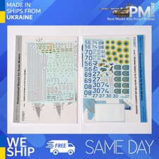 Foxbot 48-095T 1/48 Ukrainian Su-27 and Su-27UB with geometric camouflage