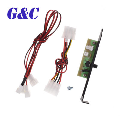 3 Channels PC Cooler Fan Cooling Speed Controller for CPU Case HDD DDR VGA