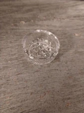 1930s Pressed Glass Salt Cellar