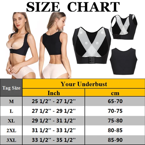 Women Post Surgery Bra Post Surgery Support Compression Brasier Post Operatorio - Picture 18 of 31