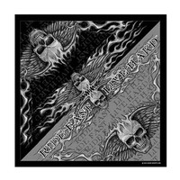 1053 Bad Scratch ride Fast Live Hard Hot Leathers Bandana 21 X 21 Headwear 1053 Bad Scratch ride Fast Live Hard Hot Leathers Bandana 21 X 21 Headwear