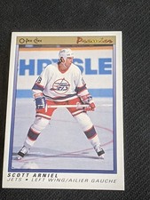 1990-91 O-Pee-Chee Premier SCOTT ARNIEL #1