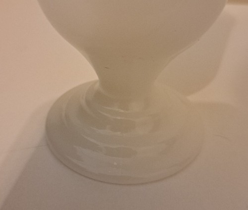 Vintage Henning Centennial 1978 Horse Drawn Carraige Milk Glass Coffee Mug - Picture 7 of 9