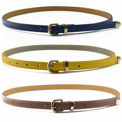 Vintage Belt Plum Purple Skinny Thin Faux Leather Waist 30  display picture 3