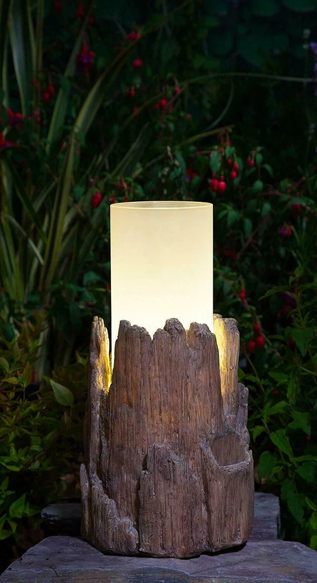 Tree stump lights deals