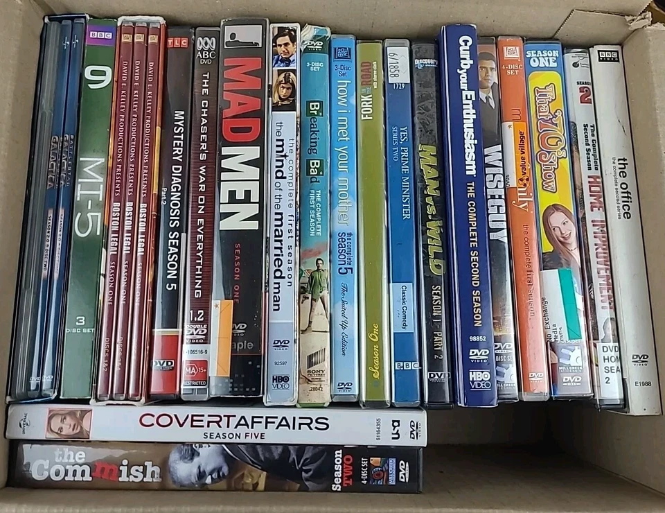 Lot Of 20+ TV Show Series DVDs Seinfeld Mad Men Stargate Lost Seasons *AS IS* - Image 2 of 4