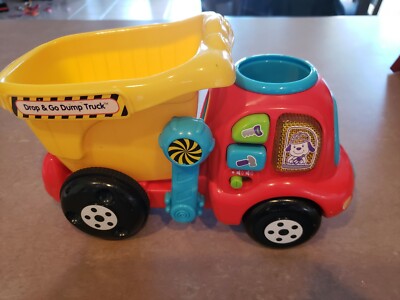VTech Drop And Go Dump Truck, Yellow