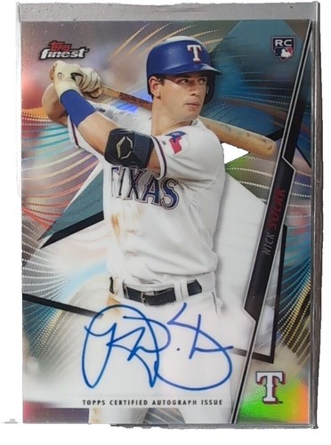 1989 TOPPS MIKE STANLEY AUTOGRAPH SIGNED AUTO #587 TEXAS RANGERS