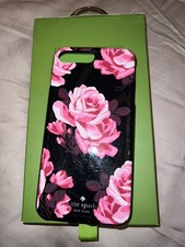 Funda Kate Spade iPhone 7 Plus iPhone 8 Plus Rosas Sobre Negro