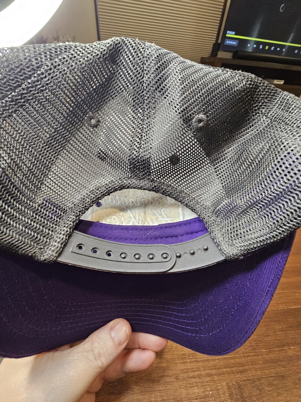 Washington Huskies Patch Hat Cap Snapback Trucker… - image 3