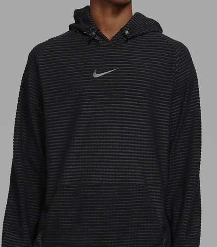 Nike therma pro adv hoodie dd1707 010 black dark smoke iron grey $120 retail - Picture 10 of 12