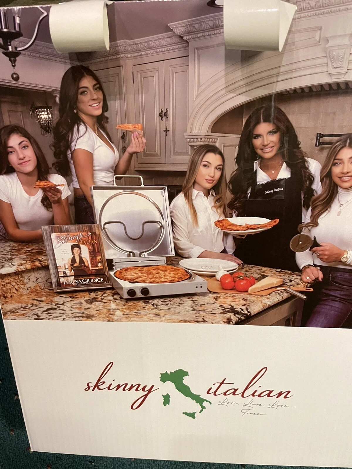 Teresa Giudice Skinny Italian Pizza Oven
Opens in a new window or tab