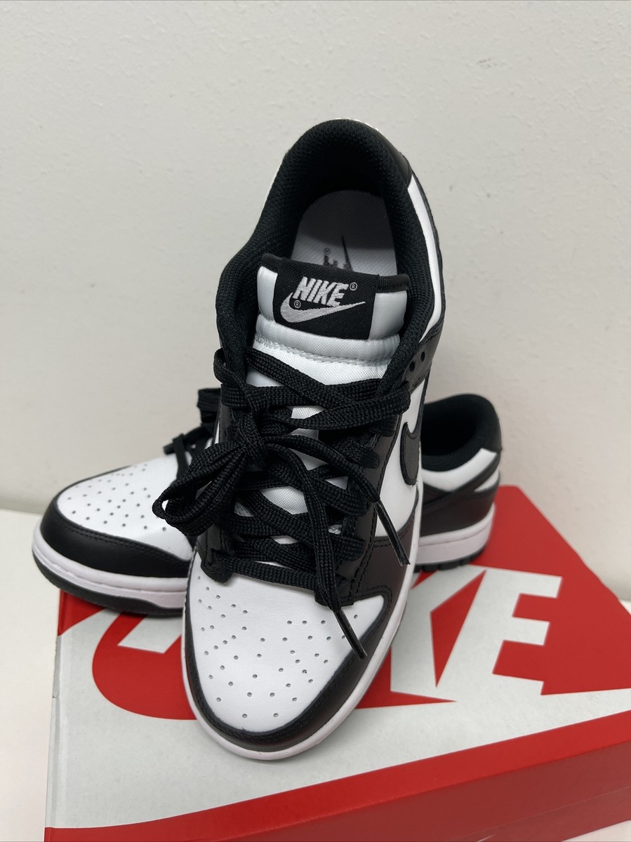 Nike Dunk Low Panda 🐼 Retro White Black DD1503-101 Size Women's 7
