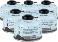 Hotdevil 6xCamping Stove Fuel Portable 100g Butane Propane Blend Isobutane Cas