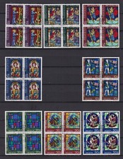 Schweiz, 2 saubere Viererblocksätze Pro Patria 1969 - 70, zentrale Ersttagsstemp