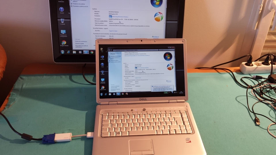 Dell Inspiron 1525- de Core 2 Duo_ avec Windows 7 & (15,4" pouces) - Photo 2/4