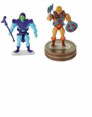 Worlds Smallest Masters of the Universe He-Man Micro Actionfigur 2 Stück