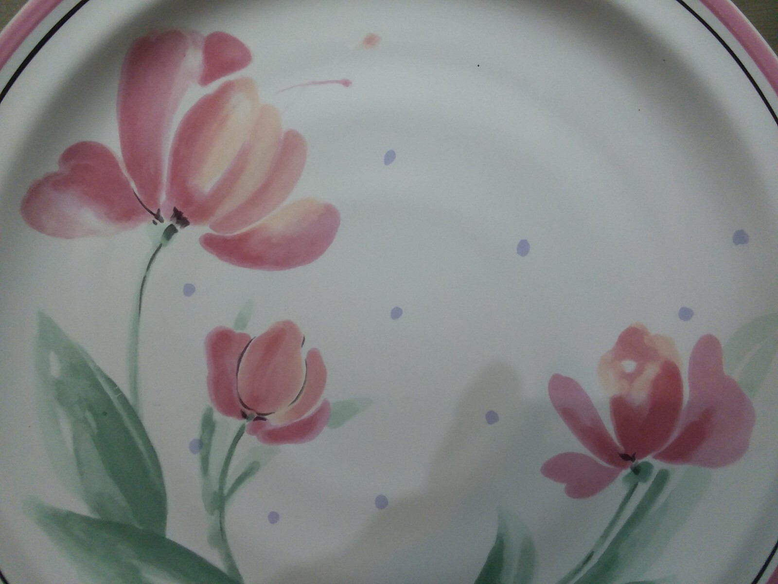 5 International Tableworks Stoneware Trio 026 Dinner Plates