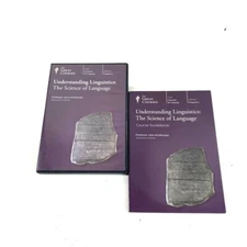 Understanding Linguistics The Science of Language  Great Courses DVD & Book  