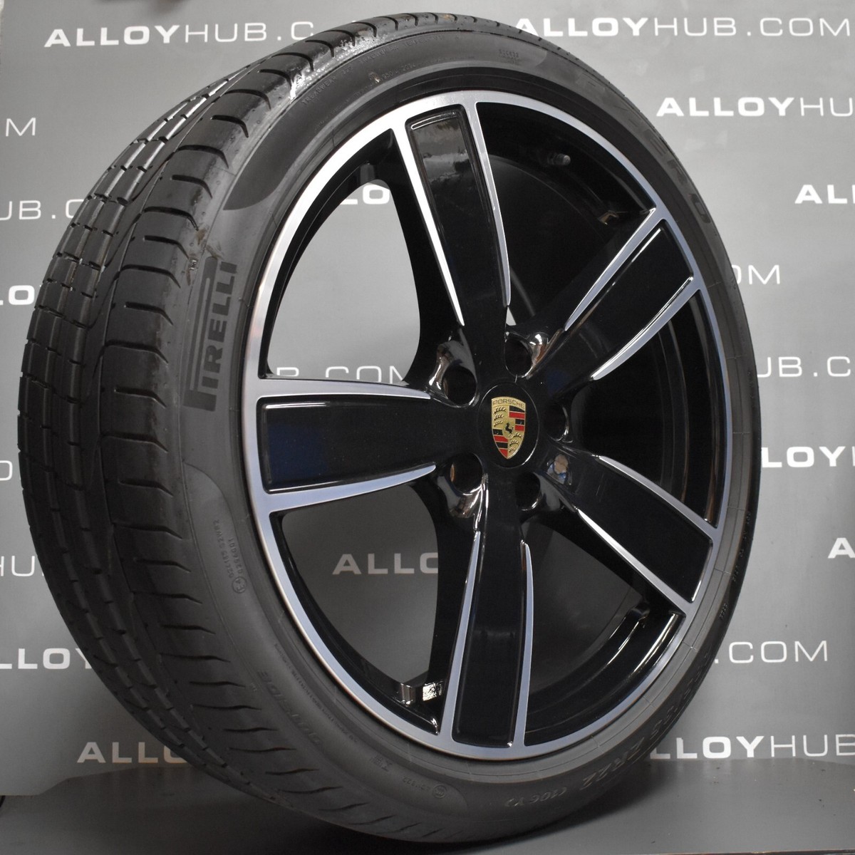 【KAHN カーン ポルシェ純正タイプホイール 22インチ10J5HPCD130+55】【PIRELLI SCORPION ZERO 285/35ZR22】2012年製 4本 カイエン (TH118) クレジットカード QR決済可能 KAHN カーン ポルシェ純正タイプホイール 22インチ10J5HPCD130+55