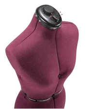 FEIYUE Adjustable Family DRESSFORM CS-S Small -Burgundy