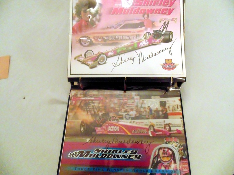 VARIOUS NHRA DRIVERS VINTAGE AND CURRENT HANDOUTS & 8X10s PHOTOS  50 DOLLARS EA 