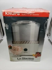 Vintage 1994 Krups La Glaciere 1 Qt Auto Ice Cream Maker Model 337 New Old Stock
