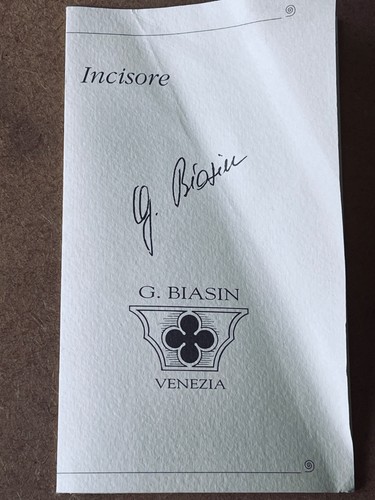 Limited Edition Framed & Signed Lithograph by Giuseppe Biasin, Number 41/60 - Picture 9 of 11