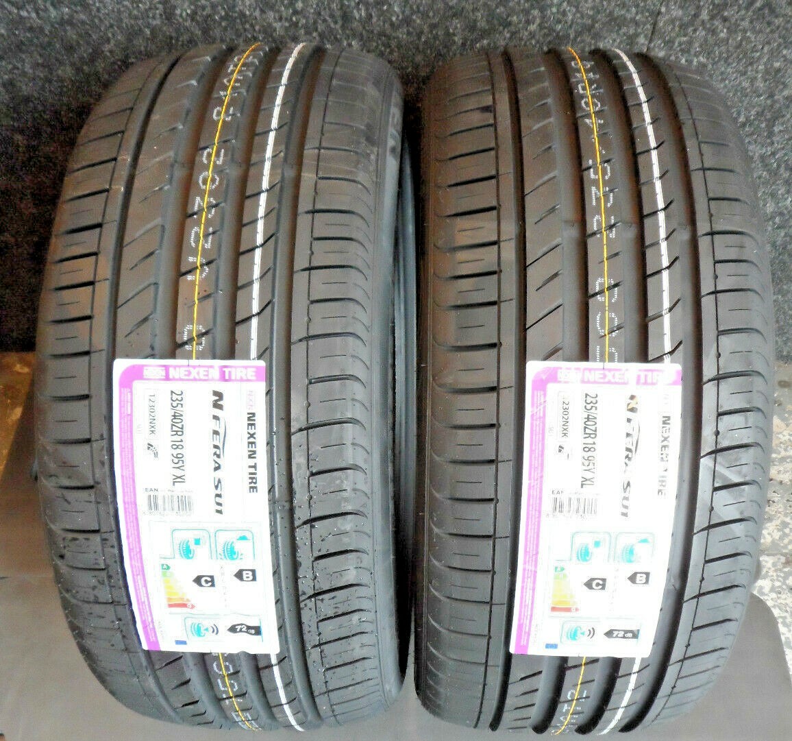 2 X 235 40 18 Nexen NFera SU1 XL 235/40ZR18 2354018 lifetime warranty