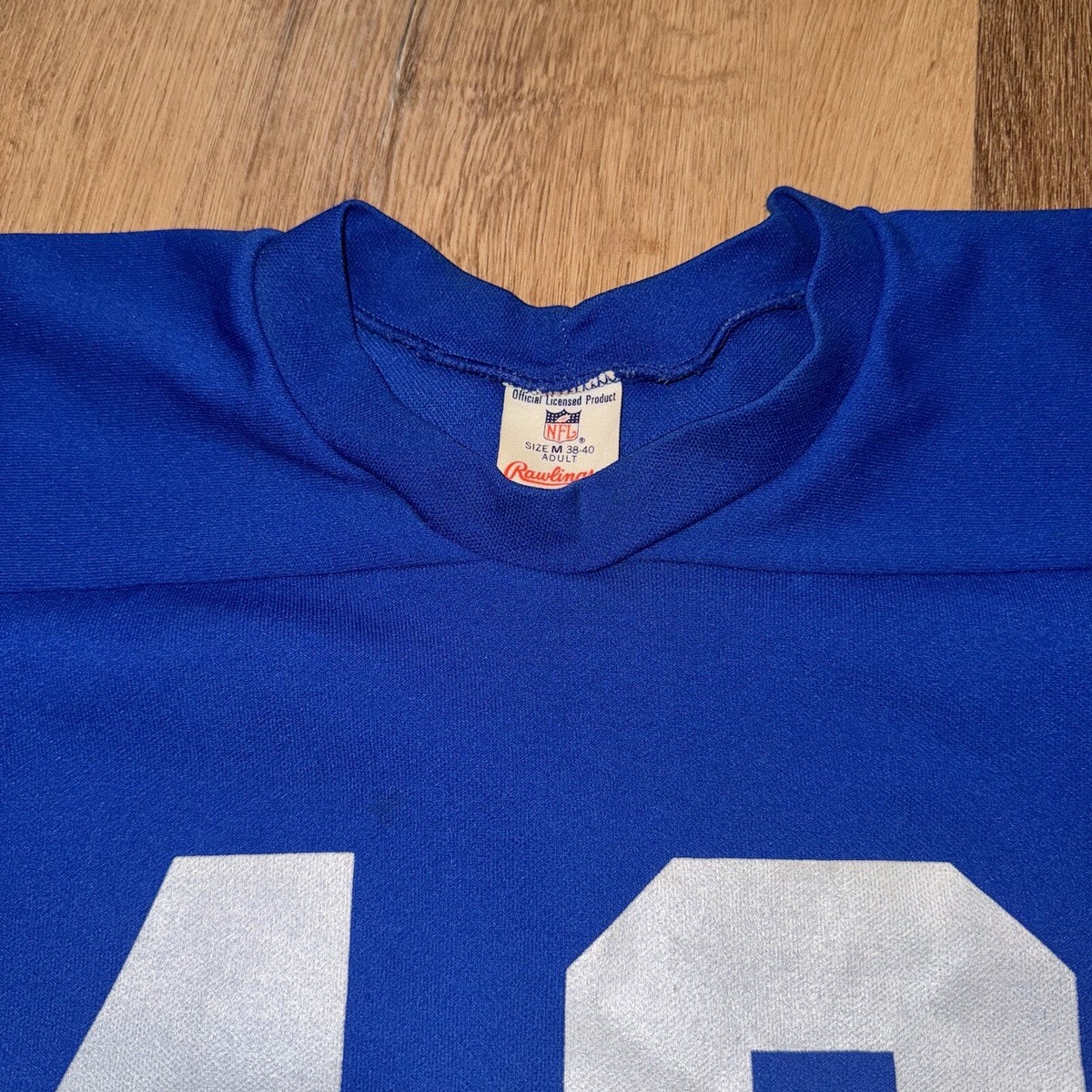 Seattle Seahawks Jersey Vintage 70s 80s Jim Zorn Rawlings