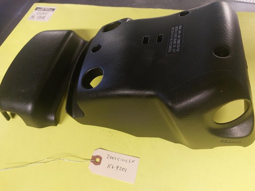 Black STEERING COLUMN Ignition Cover Bezel Trim HONDA CIVIC 2002 - 2005