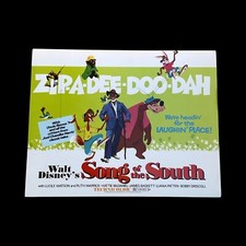 RARE ~ Song of the South ~ WALT DISNEY LOBBY CARD TECHNICOLOR SCENE PHOTO PRINT