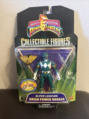 Bandai 2008 Super Legends Green Power Ranger Mighty Morphin Power Rangers MOC