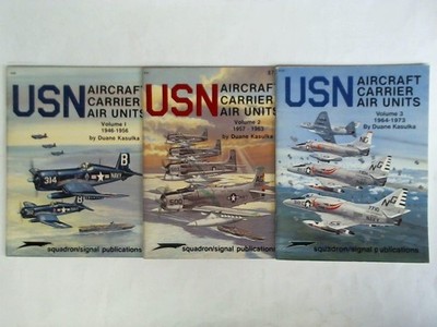 USN Aircraft Carrier Air Units, Volume 1: 1946 - 1956 / Volume 2: 1957 - 1963 / 