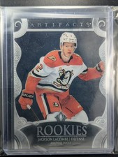 Jackson LaCombe 2023-24 Artifacts Rookie Clear Cut