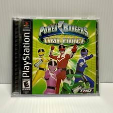 Saban's Power Rangers Time Force Ps1 Sony PlayStation 1 Game Complete