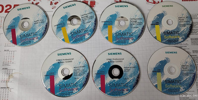 Siemens Simatic Step7 TIA WinCC - 7 CDs without licenses.