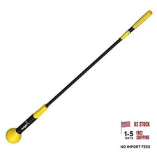 Golf Swing Trainer Aid and Correction for Strength Grip 48.0 Inches Yellow