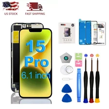 For iPhone 15 Pro Screen Replacement LCD Digitizer Touch Display Assembly Kit