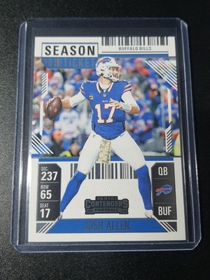 Josh Allen - Contenders Football 2024 - Buffalo Bills - Season Ticket