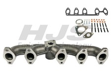 Krümmer Abgasanlage HJS 91 11 1676 für VW TRANSPORTER T5 Bus 7HB 7HJ 7EB 7EJ 7HM