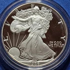 A 1986 S Proof $1 American Silver Eagle In OGP COA