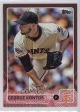 2015 Topps Update Pink /50 George Kontos #US168 0b0