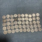 90% Silver Dimes Prior 1965 Lot Of 50 Coins