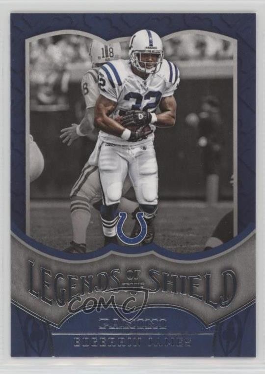 2016 Panini Legends of the Shield Edgerrin James #12 HOF Shield o6n