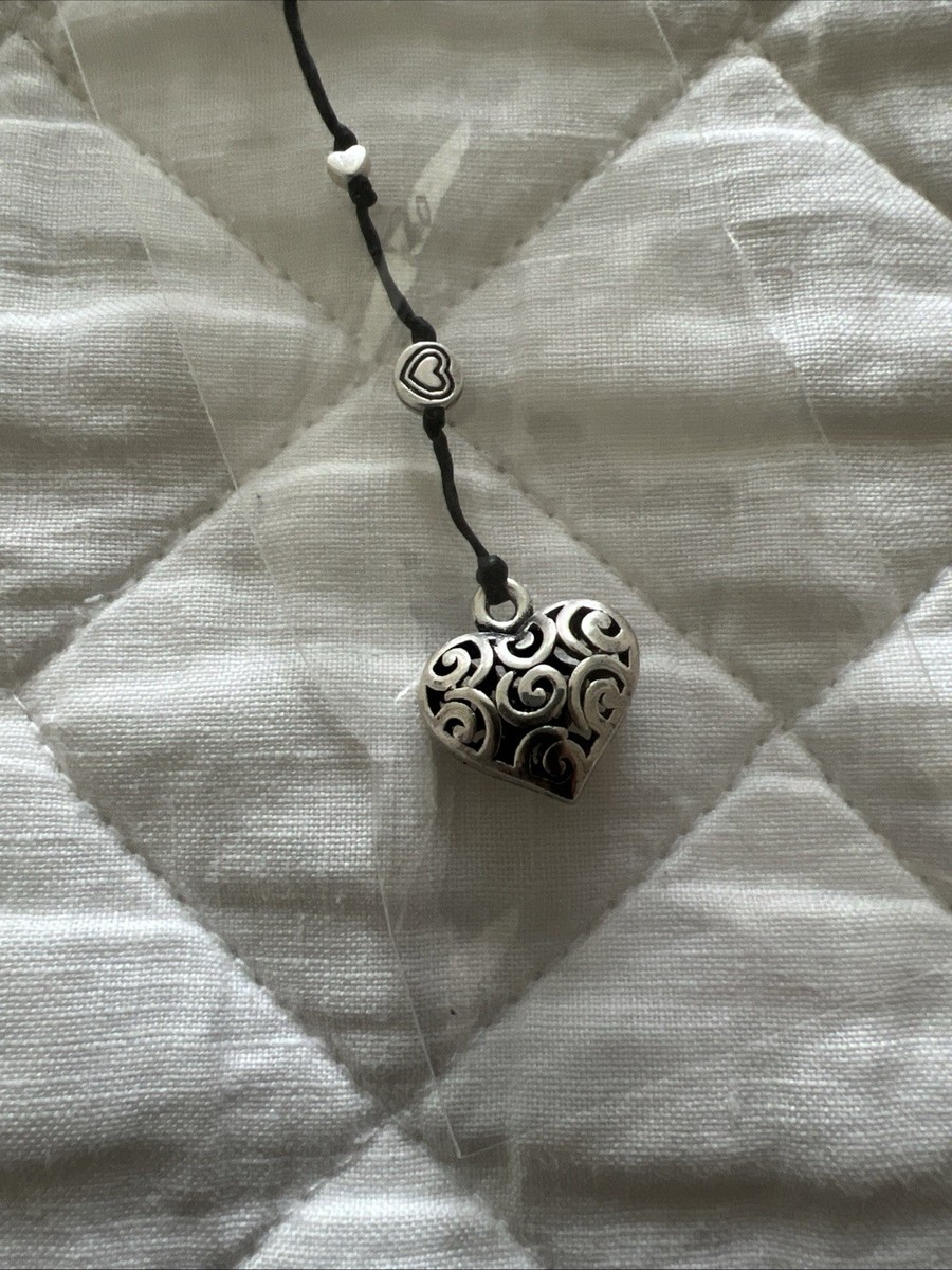 Bali Queen Alloy Heart Necklace